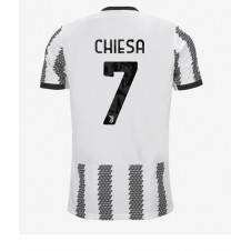 Juventus Federico Chiesa #7 Hemmatröja 2022-23 Korta ärmar